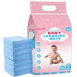 Aro Kleen Incofit Baby Disposable Underpad|Changing Pads|Baby Waterproof Pads|Waterproof|Breathable Underpads|Bed Protector With 100% Water Proof Non Slip Back Sheet-60x45 Cm-Pack Of 1 (20 Counts)