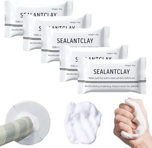 Waterproof Sealant Mastic Repair Sealing Clay Wall Hole Filler Quick Mending Mud for AC Holes Pipe Connections Cement Crack Filler Fireproof Oil Proof Duct Seal Putty Home Repair Accessory (20 PCS)