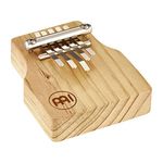 Meinl Percussion Solid Series Kalimba - Small Thumb Piano - Tuning G Sharp, C F F C - Pine / Steel, Natural / Chrome (KA5-S)