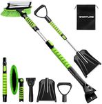 42" Retractable Snow Brush with Ice Shovel and Snow Shovel, Winter Car Kit for Cars, Trucks, SUVs, Vehicles