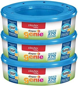Diaper Genie Bags Refills 270 Count (Pack of 3) with Max Odor Lock | Holds Up to 810 Newborn Diapers