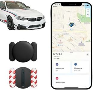 GPS Tracker for Vehicles, Mini GPS Trackers Device with Weatherproof Magnetic Case - No Monthly Fee - Works with Apple Find My (iOS Only) - Best Hidden GPS Tracker for Car Tracking Devices
