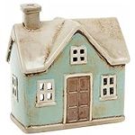 Village Pottery Cornish Lantern Blue House