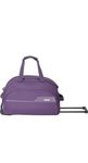 Safari Lira Wheeled Duffle Bag, 55 RDFL Purple, Small Size, (Cabin Size)