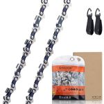 Savior 2 x Chainsaw Chain for 16 Inch (40 cm) Bar, 55 Drive Links, 3/8"LP Pitch, 050 Gauge, Saw Chains Compatible for Stihl MS180 MS181 MS200T MS211 MS201T MS231