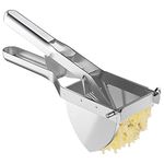 MyLifeUNIT Heavy Duty Commercial Potato Ricer, Stainless Steel Business Potato Ricer and Masher