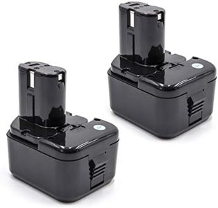 vhbw 2x batteria sostituisce Hitachi 324361, 324362, EB1212S, EB1214L, EB1214S, EB1220BL per attrezzi da lavoro (2100 mAh, NiMH, 12 V)