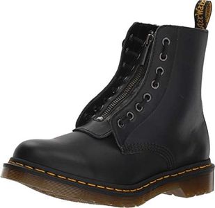 Dr. Martens Women's 1460 Pascal FRNT Zip Arcadia Mid Calf Boot, Black, 11