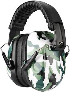 ProCase Ear Defenders Adults, NRR 28dB Hearing Protection Earmuffs Noise Cancelling Headphones, Sound Blocking Ear Muffs for Autism Shooting Construction Mowing -Camogreen