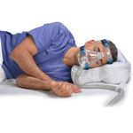Contour Products CPAPMax 2.0 Bed Pillow Helps Improve CPAP Therapy for Sleep Apnea Patients - Reduces Mask Shifting, Leaking and Facial Pressure Improving Your CPAP Compliance