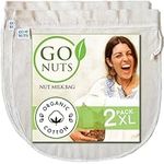 Nut Milk Bag by Go Nuts – 2 Pack | 