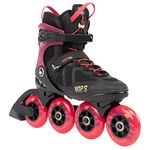 K2 VO2 S 90 30G0247.1.1.090 Unisex Inline Skates Short Cuff Burgandy Pink