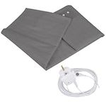 Grounding Sheet, Earthing Half Sheet with Grounding Cord, Conductive Earthing Sheet for Better Sleep,Conductive Grounding Sheet for Safe Washable (grey, 90X265cm/35X104in)