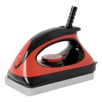 Swix Universal Ski & Snowboard Waxing Iron with 110V Adjustable Temp, Red, Large