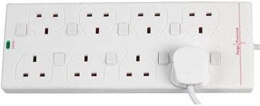 ShaniTech 2m 8 Gang Surge Protected