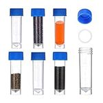 Leakproof Freeze Lab Test Tube with Screw Cap Graduated Storage Vial Plastic Cryo Test Sample Storage Tube Self Stand Conical Bottom Transport Frozen Bottle Container Non-Pyrogenic DN/RNase Free 50PCS