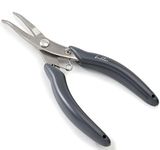 Beaditive Bent Nose Pliers | Fine, Non-Serrated Tips | Jewelry Making, Beading, Crafting | Stainless Steel