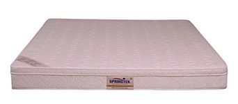 Springtek Eurotop Hybrid Latex Mattress | Euro Top 8 Inches Pocket Spring King Size Gadda | GOLS CERTFIED Natural PINCORE Dunlop Latex |78x72 Inch