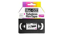 Muc-Off Tubeless Rim Tape, 21mm - Adhesive Rim Tape Tyre Liner for Tubeless Tyres - Tubeless Kit with 10m Roll of Bike Tape for MTB/Road/Gravel Bikes