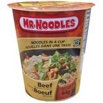 MR. NOODLES Cup Beef 64g x 12