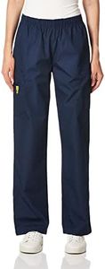 WonderWink Women's Scrubs Quebec Full Elastic Cargo Pant - Blue - Large