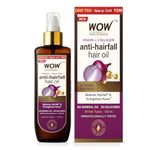 WOW Skin Science Onion Black Seed Hair Oil with Comb - 100mL