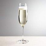 FINSTER Champagne Glasses Set of 6 (Crystal Premium Flute Wine Glass - 190ml)