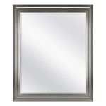 MCS 28.66x34.66 Inch Ezra Wall Mirror, Brushed Nickel