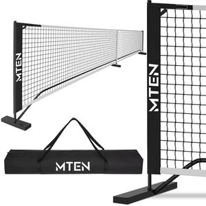 Pickleball Net, 22 FT USAPA Regulation Size Portable Pickleball Net, Steady Metal Frame for All-Weather Resistant Play in Backyards,Outdoor Indoor Driveway