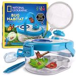 National Geographic Bug Catcher Kit for Kids - Kids Bug Habitat with Magnified Viewer, Bug Catcher, Tweezers & Learning Guide, Insect Habitat, Outdoor Toys, Kids Bug Catching Kit, Bug Cage, Bug Box