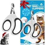PETMGCOO Cats & Dogs Pets Nail Clippers & Trimmers Rabbit Nail Clippers cat Nail Clippers for Indoor Cats cat Claw Clippers with Safety Guard Professional Grooming Tool for Cat Kitten