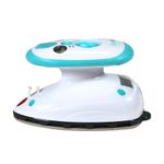 GoIron Home-Quilting-Travel Portable Mini Steam Iron, White / Teal