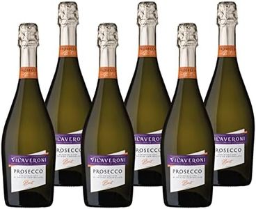 Vilaveroni - Prosecco DOC Brut - Vin Pétillant Italien - Lot de 6 bouteilles x 75cl