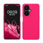 kwmobile Case Compatible with OnePlus Nord CE 3 Lite 5G / Nord N30 5G Case - TPU Silicone Phone Cover with Soft Finish - Neon Pink