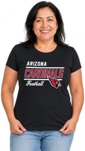 Cardinals Women's NFL Gameday T-Shirt - Black, Small