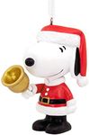 Hallmark Peanuts Snoopy Bell Ringer Christmas Ornament