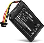 CELLONIC® GPS Battery Replacement for TomTom Go 6200, Go 6100, Go 6000, Go 5000, Go 600, Go 500 AHA11111008 VFAD VF6P 1100mAh Capacity SatNav Sat Nav Navi Power Pack