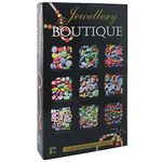 BKDT Marketing Jewellery Boutique - Fun Game - Multicolour Beads - Make Beautiful Necklace, Fashionable Bracelets & Funky Earrings-Jewellery Making Kit for Girls - Beads for Jewellery Making