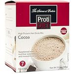 ProtiDiet High Protein Hot Cocoa | Weight Loss, Meal Replacement, Appetite Suppressant Beverage | Low Fat, Low Carb, Low Sugar | 7 Pack