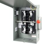 200A Generator Transfer Switch,48000W General-Duty Double-Throw Safety Switch,120/240-Volt,Stronger&Stability,Meeting NEMA 3R Standards for Outdoor and Indoor