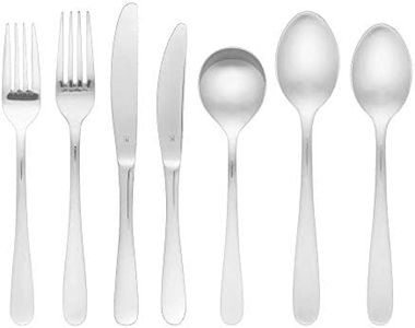 Tablekraft Luxor Complete Boxed Cutlery 56-Pieces Set,Silver