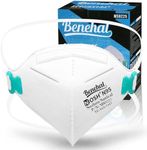 benehal MS8225 NIOSH Certified N95 Foldable Face Mask Box of 20 Face Masks