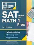 Princeton Review SAT Subject Test Math 1 Prep, 3rd Edition: 3 Practice Tests + Content Review + Strategies & Techniques (College Test Preparation)