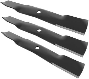 budrash M143520 Mower Blades Fit for John Dee re 54" Deck, UC22010 Medium Lift Blade Compatible with John Dee re 54in Lawn Tractor, Replace for Z445 Z425 Z435 LX280 X340 X380, 3 Pack