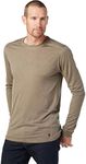 Smartwool Men’s Merino 150 Long Sleeve Wool Base Layer – Hiking & Running Shirt - Light Flint Wash, M