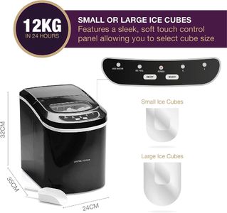 Andrew James 2.2L Ice Maker – Countertop Ice Machine