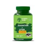 Vruksha Vitals Eye Support – Lutein and Zeaxanthin (100 mg) 150 Tablets/Capsules Supplement with Astaxanthin, Vitamin A, Vitamin C, Vitamin E, Bilberry, Beetroot and Carrot Extracts