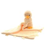 Ziggle - Duck Baby Comforter - Newborn Essentials, Baby Blanket, New Mum Gifts, Baby Toys, Eco Friendly Comforter