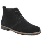 WHITE MOUNTAIN Women's Auburn Chukka Boot, Black, 9.5