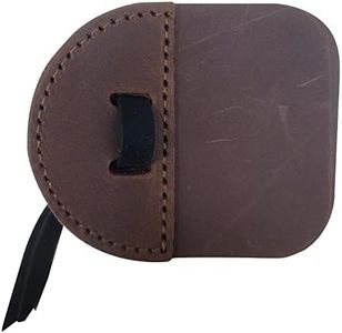 Southland Archery Supply Barebow Suede and Leather Finger Tab Bare Bow Archery Shooting (Large - 3.3" W x 2.7" H)